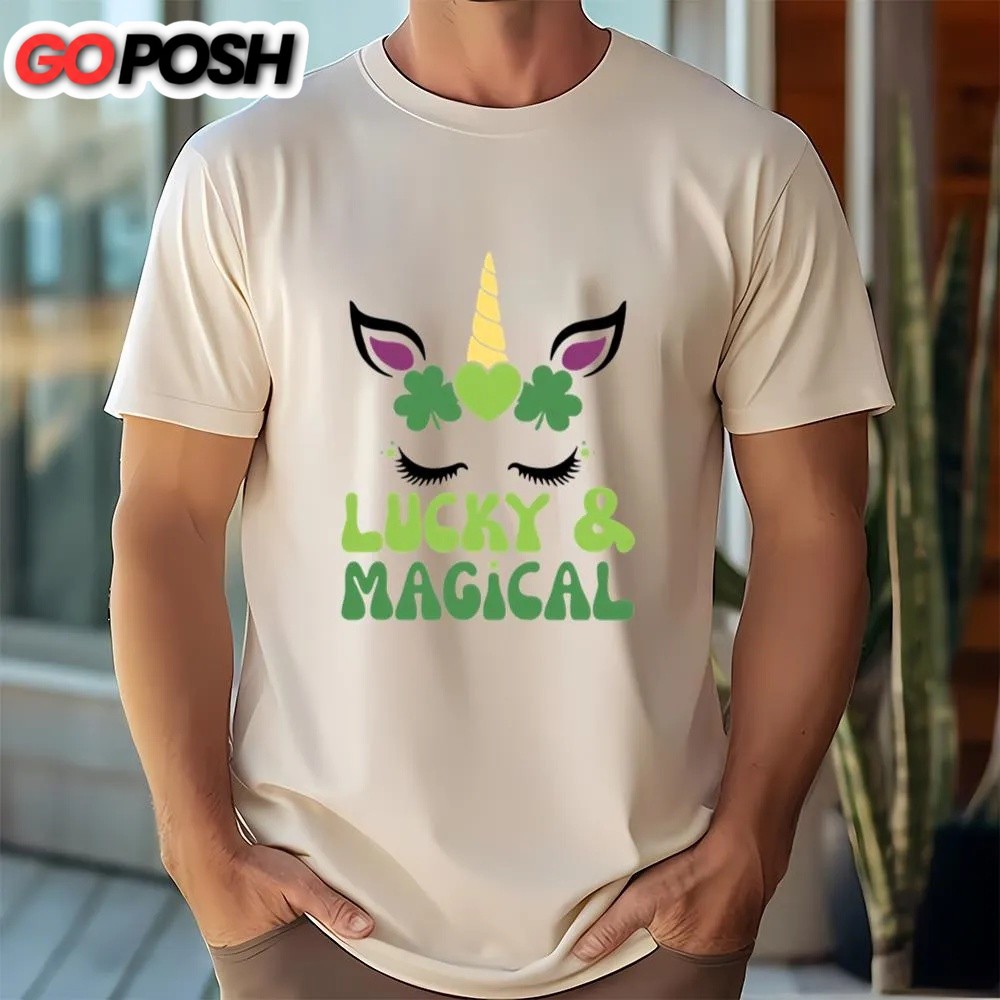 st-patricks-day-t-shirt-lucky-and-magical-st-patricks-day-unicorn-t-shirt-fun-l477n2n6 St Patricks Day T Shirt, Lucky And Magical St Patrick’s Day Unicorn T-Shirt, Funny St Patricks Day Shirts