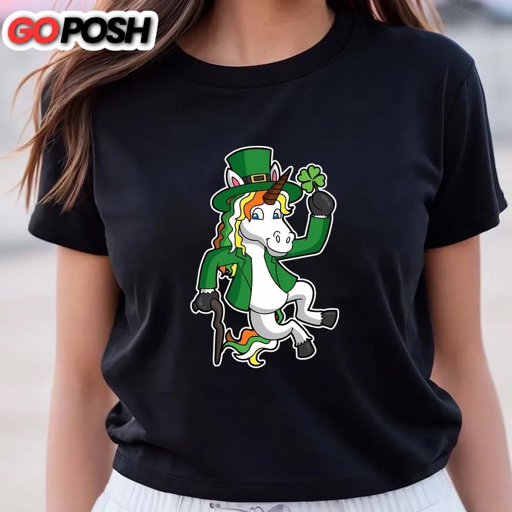 st-patricks-day-t-shirt-lucky-irish-unicorn-leprechaun-st-patricks-day-heel-cl-vohlf0vg St Patricks Day T Shirt, Lucky Irish Unicorn Leprechaun St Patrick’s Day Heel Click T-Shirt, Funny St Patricks Day Shirts