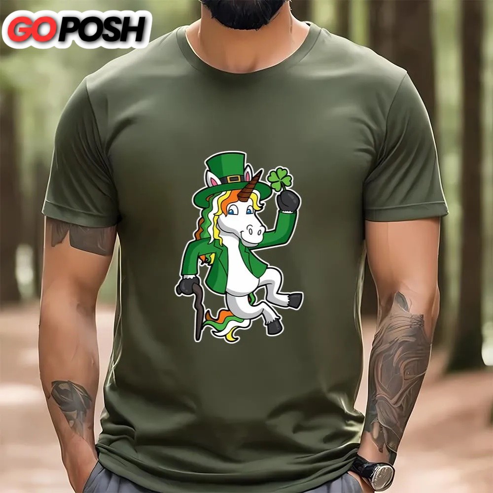 st-patricks-day-t-shirt-lucky-irish-unicorn-leprechaun-st-patricks-day-heel-cl-vohlf0vg St Patricks Day T Shirt, Lucky Irish Unicorn Leprechaun St Patrick’s Day Heel Click T-Shirt, Funny St Patricks Day Shirts