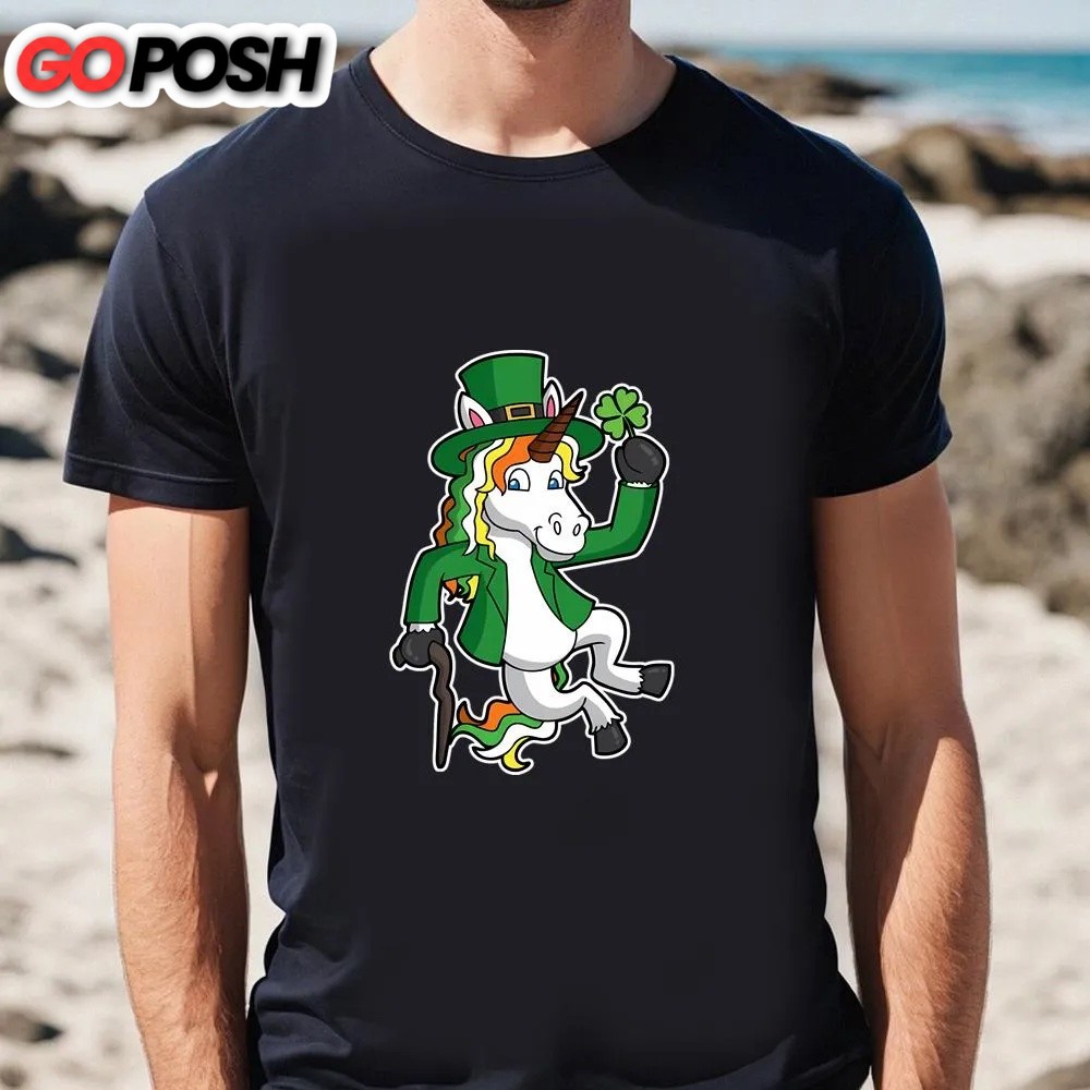 st-patricks-day-t-shirt-lucky-irish-unicorn-leprechaun-st-patricks-day-heel-cl-vohlf0vg St Patricks Day T Shirt, Lucky Irish Unicorn Leprechaun St Patrick’s Day Heel Click T-Shirt, Funny St Patricks Day Shirts