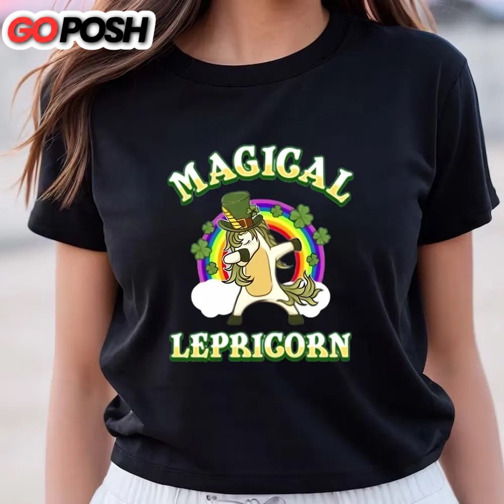 st-patricks-day-t-shirt-magical-lepricorn-dabbing-for-st-patricks-day-t-shirt-q3ennb1t St Patricks Day T Shirt, Magical Lepricorn Dabbing For St Patrick’s Day T-shirt, Funny St Patricks Day Shirts