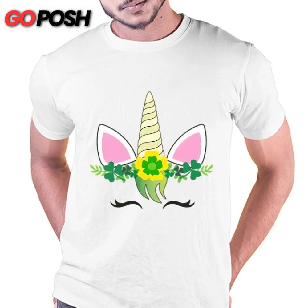 St Patricks Day T Shirt, Rainbow Unicorn St Patricks Day Leprechaun Lepricorn T-Shirt, Funny St Patricks Day Shirts