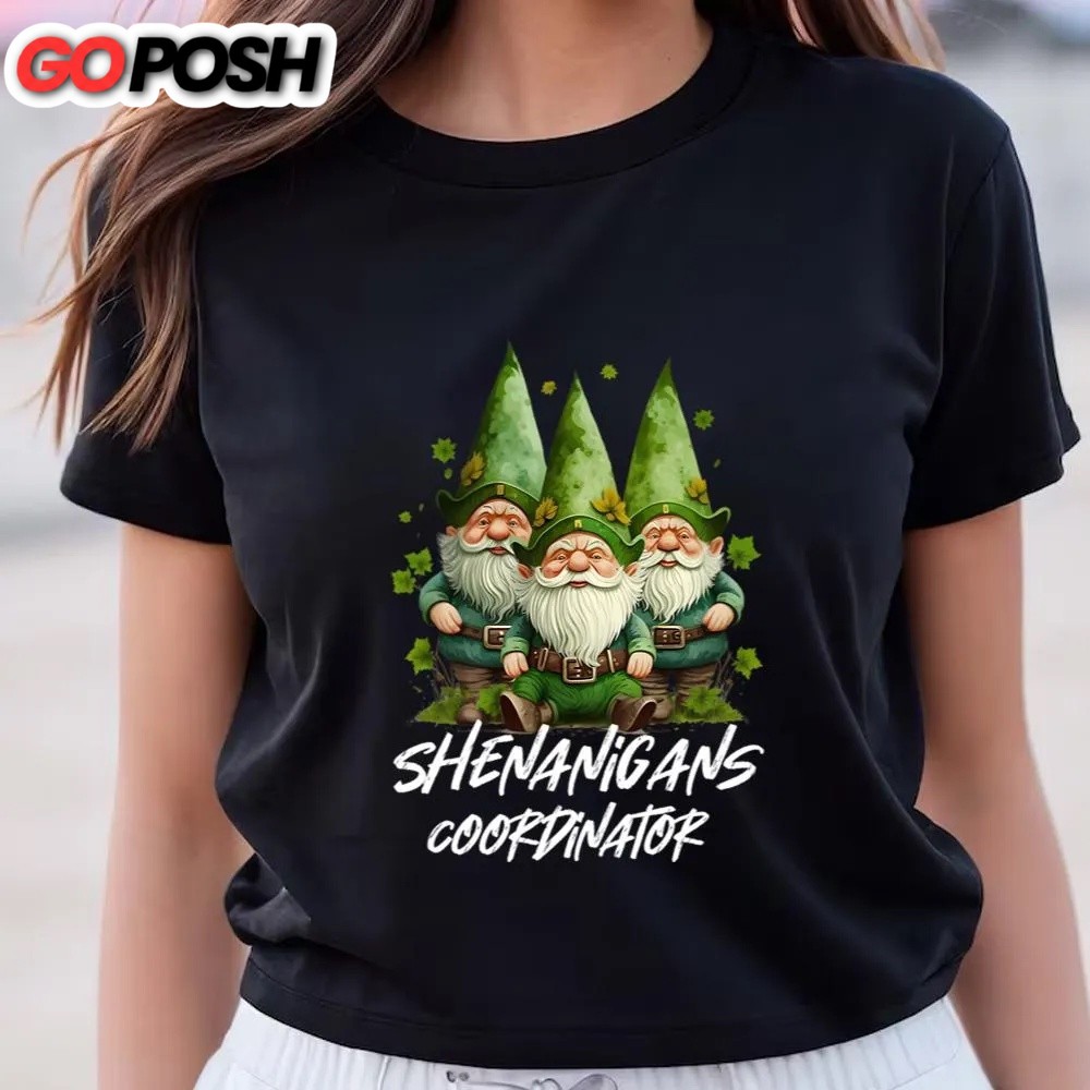 st-patricks-day-t-shirt-shenanigans-coordinator-st-patricks-day-gnomes-green-pr-x9oiadqo St Patricks Day T Shirt, Shenanigans Coordinator St Patricks Day Gnomes Green Proud T-Shirt, Funny St Patricks Day Shirts