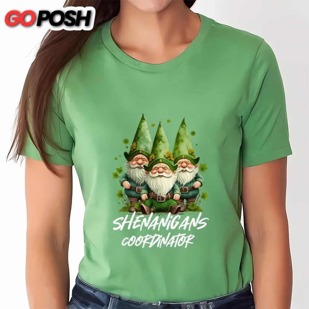 st-patricks-day-t-shirt-shenanigans-coordinator-st-patricks-day-gnomes-green-pr-x9oiadqo St Patricks Day T Shirt, Shenanigans Coordinator St Patricks Day Gnomes Green Proud T-Shirt, Funny St Patricks Day Shirts