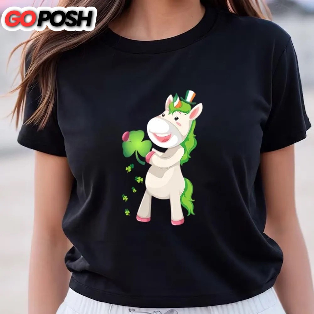 st-patricks-day-t-shirt-st-patricks-day-girls-dabbing-unicorn-leprechaun-lepric-3qvjoq6v St Patricks Day T Shirt, St Patricks Day Girls Dabbing Unicorn Leprechaun Lepricorn T-Shirt, Funny St Patricks Day Shirts