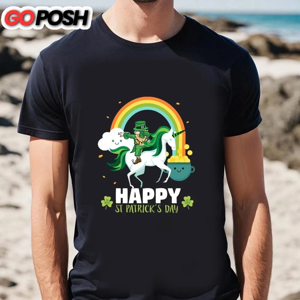 st-patricks-day-t-shirt-st-patricks-day-leprechaun-irish-unicorn-shirt-funny-s-eb08ihfs St Patricks Day T Shirt, St Patricks Day Leprechaun Irish Unicorn Shirt, Funny St Patricks Day Shirts