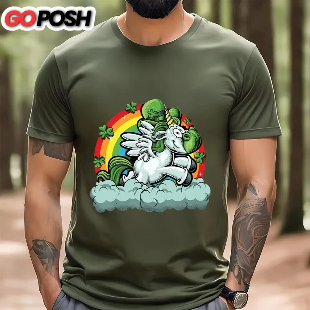 st-patricks-day-t-shirt-st-patricks-day-unicorn-unicorn-luck-funny-t-shirt-fun-ig4xq5ja St Patricks Day T Shirt, St Patricks Day Unicorn Unicorn Luck Funny T-Shirt, Funny St Patricks Day Shirts