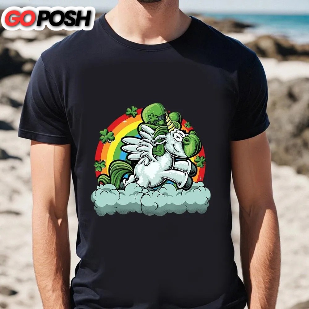 st-patricks-day-t-shirt-st-patricks-day-unicorn-unicorn-luck-funny-t-shirt-fun-ig4xq5ja St Patricks Day T Shirt, St Patricks Day Unicorn Unicorn Luck Funny T-Shirt, Funny St Patricks Day Shirts