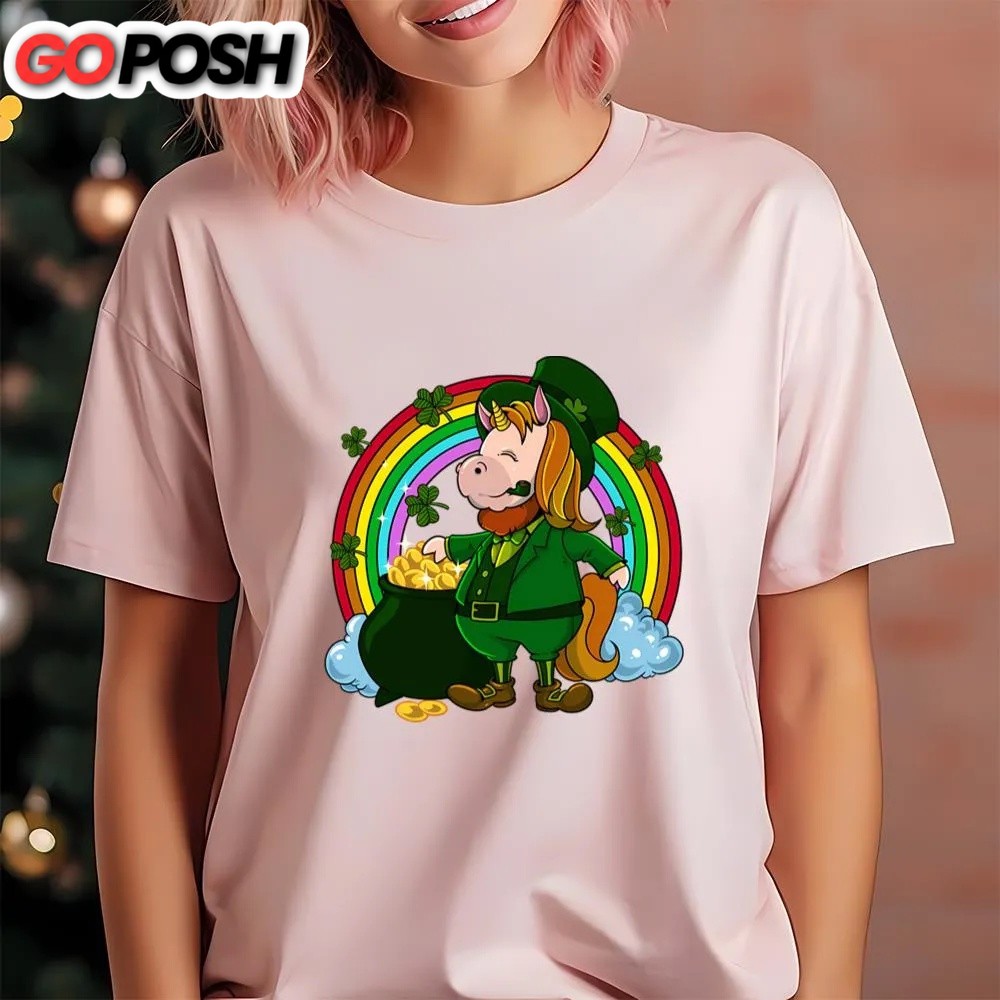 st-patricks-day-t-shirt-unicorn-leprechaun-st-patricks-unicorn-t-shirt-funny-s-fv3e7xi1 St Patricks Day T Shirt, Unicorn Leprechaun St Patricks Unicorn T-Shirt, Funny St Patricks Day Shirts