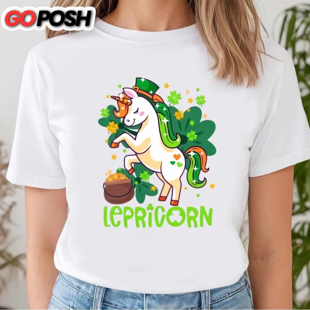 st-patricks-day-t-shirt-unicorn-lepricorn-st-patricks-day-leprechauns-girls-wom-iivo5x6f St Patricks Day T Shirt, Unicorn Lepricorn St Patricks Day Leprechauns Girls Women T-Shirt, Funny St Patricks Day Shirts