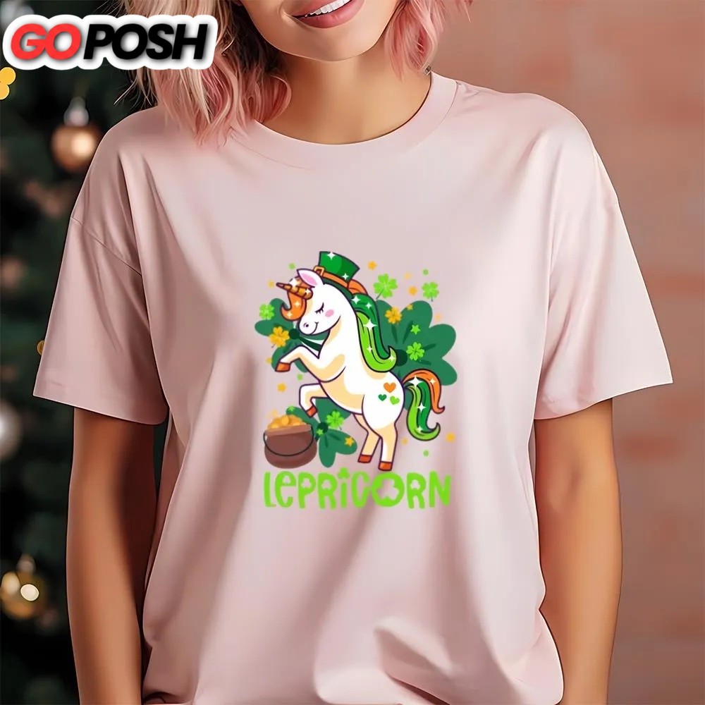 st-patricks-day-t-shirt-unicorn-lepricorn-st-patricks-day-leprechauns-girls-wom-iivo5x6f St Patricks Day T Shirt, Unicorn Lepricorn St Patricks Day Leprechauns Girls Women T-Shirt, Funny St Patricks Day Shirts