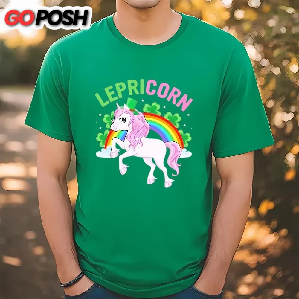 St Patricks Day T Shirt, Unicorn Lepricorn St Patricks Day Shirt, Funny St Patricks Day Shirts