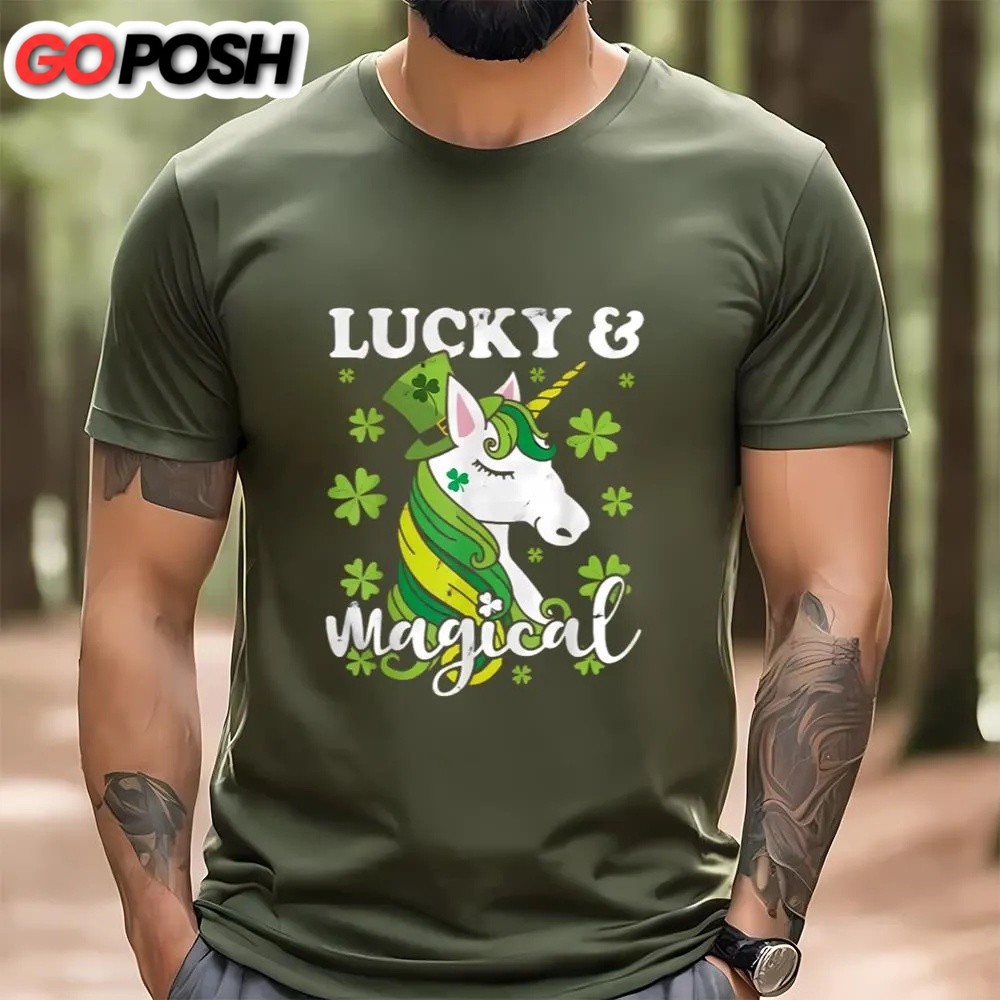 st-patricks-day-t-shirt-unicorn-magical-st-patricks-day-lepricorn-girl-shirt-f-0owntndb St Patricks Day T Shirt, Unicorn Magical St Patricks Day Lepricorn Girl Shirt, Funny St Patricks Day Shirts