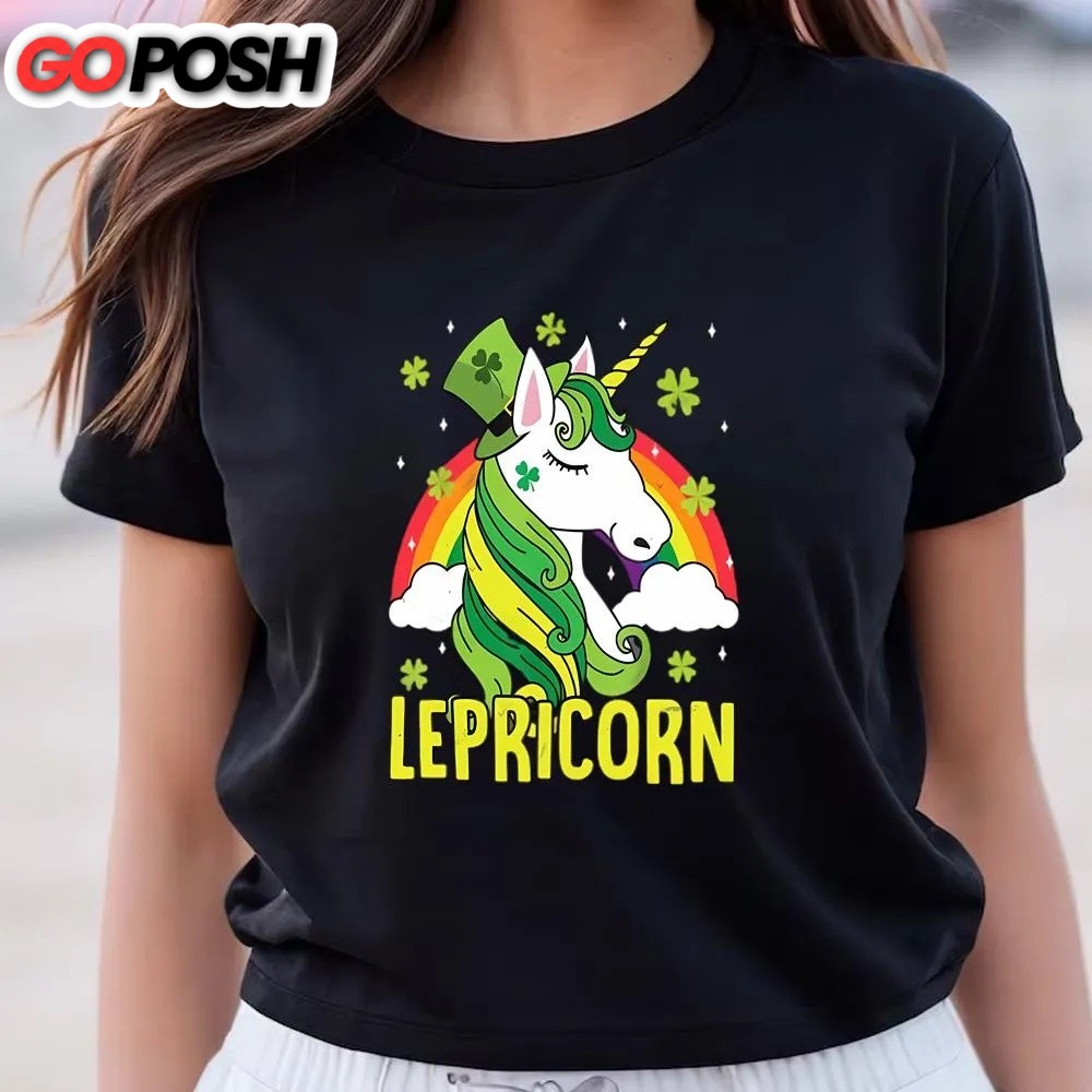 st-patricks-day-t-shirt-unicorn-magical-st-patricks-day-lepricorn-girl-women-t-jlexhz9c St Patricks Day T Shirt, Unicorn Magical St Patricks Day Lepricorn Girl Women T-Shirt, Funny St Patricks Day Shirts