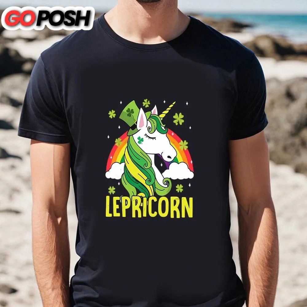 st-patricks-day-t-shirt-unicorn-magical-st-patricks-day-lepricorn-girl-women-t-jlexhz9c St Patricks Day T Shirt, Unicorn Magical St Patricks Day Lepricorn Girl Women T-Shirt, Funny St Patricks Day Shirts