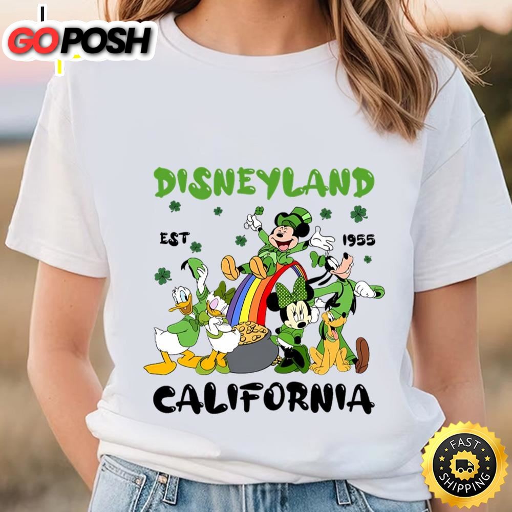 St. Patricks Disneyland California Est 1955 Shirt