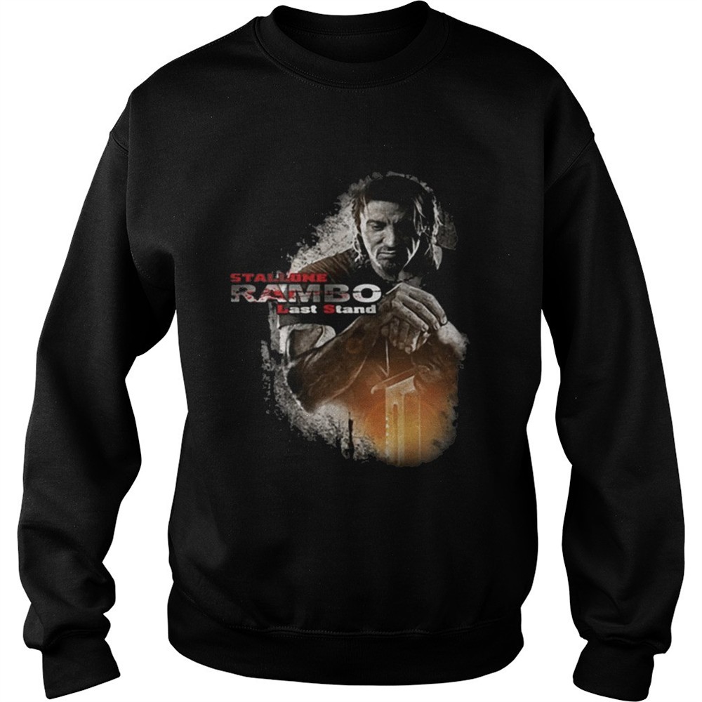 Stallone Rambo last stand shirt