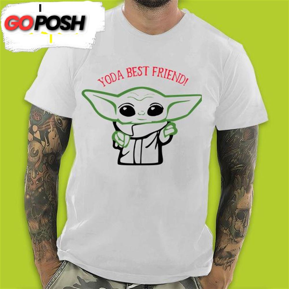 Star War Best Friends Baby Yoda Valentines Day T-Shirt