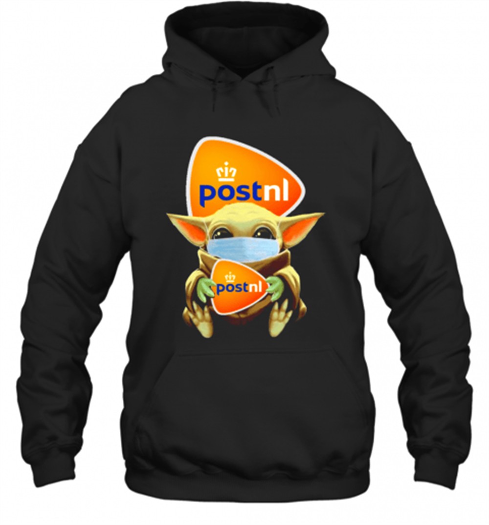 Star Wars Baby Yoda Face Mask Hug Postnl T-Shirt