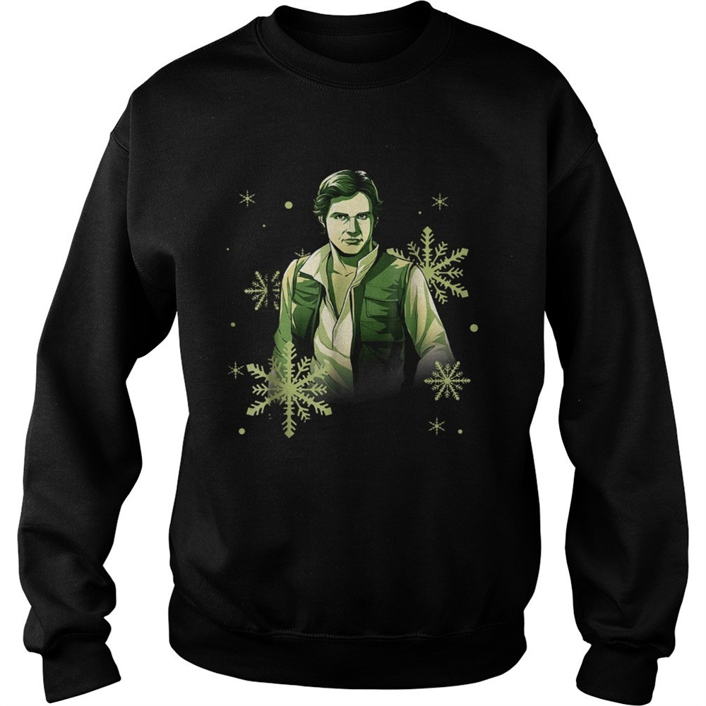 Star Wars Han Solo I Noel Christmas Snowflake shirt