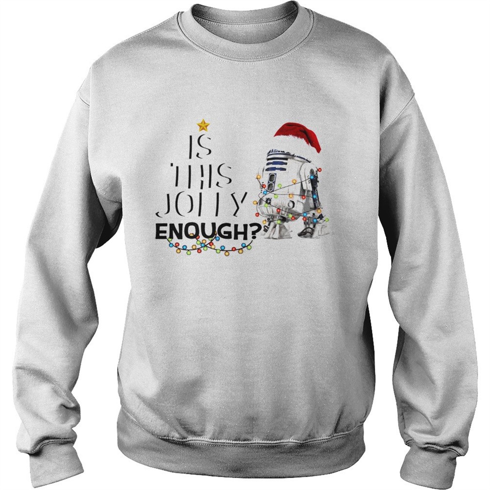 Star Wars R2D2 Santa is this enough shirt