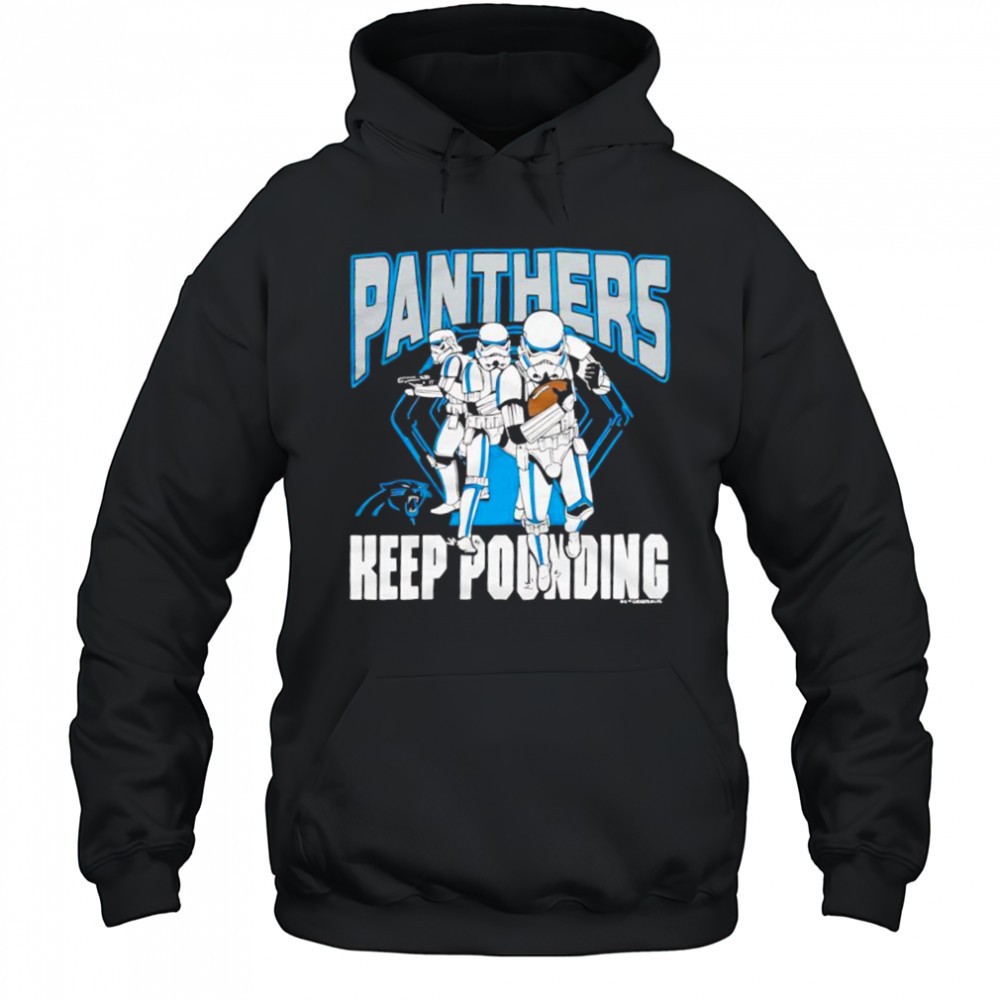 Star Wars x Carolina Panthers Stormtroopers keep pounding shirt