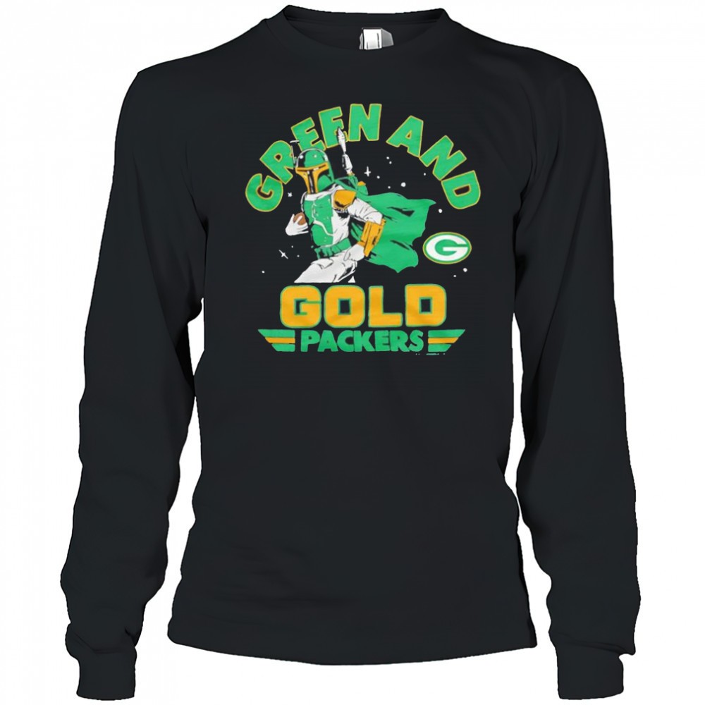 star-wars-x-green-bay-packers-green-and-gold-packers-shirt-umelaqpq Star Wars x Green Bay Packers green and gold packers shirt
