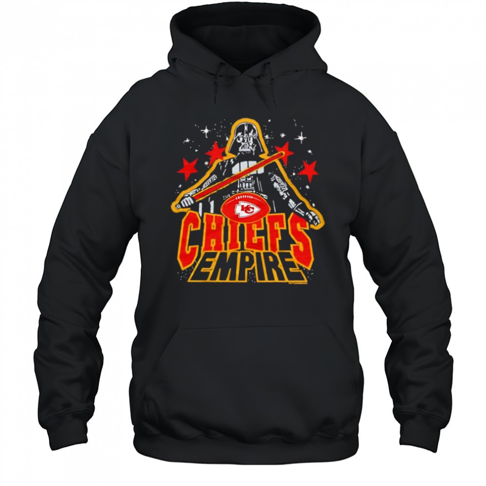 Star Wars x Kansas City Chiefs Darth Vader empire shirt