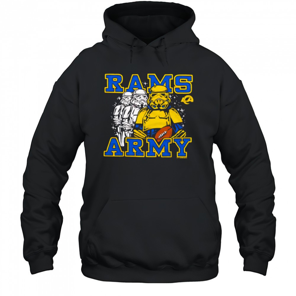 Star Wars x Los Angeles Rams Stormtroopers Rams Army shirt