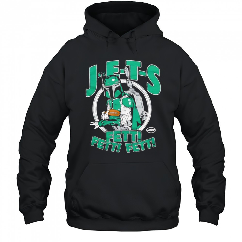 Star Wars x New York Jets Boba Fett Fetti Fetti Fetti shirt