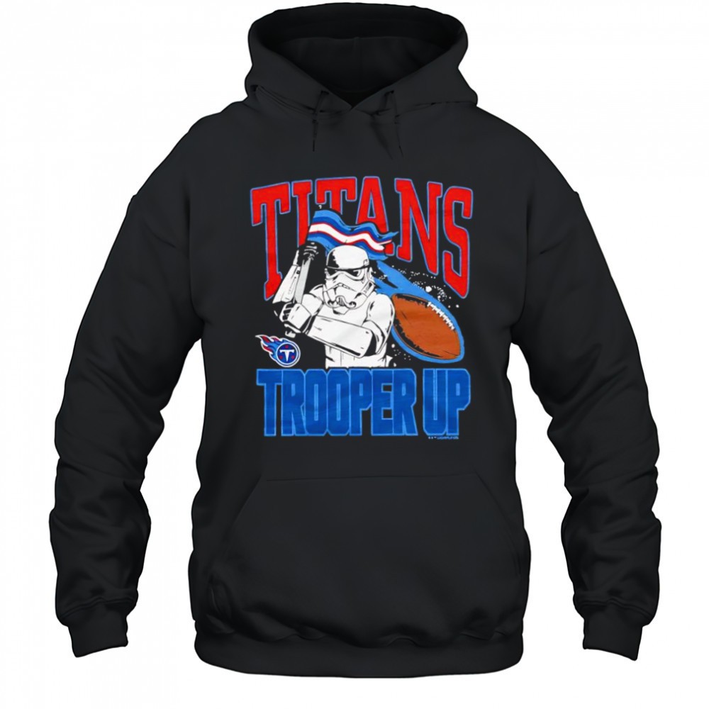 Star Wars x Tennessee Titans Stormtrooper trooper up shirt