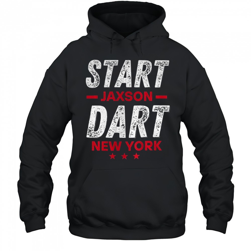 Start Jaxson Dart New York Giants NFL Football gift for fan shirt
