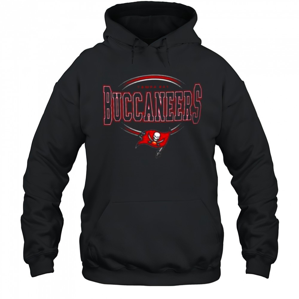 Starter Black Tampa Bay Buccaneers Team Track Graphic Long Sleeve T Shirt