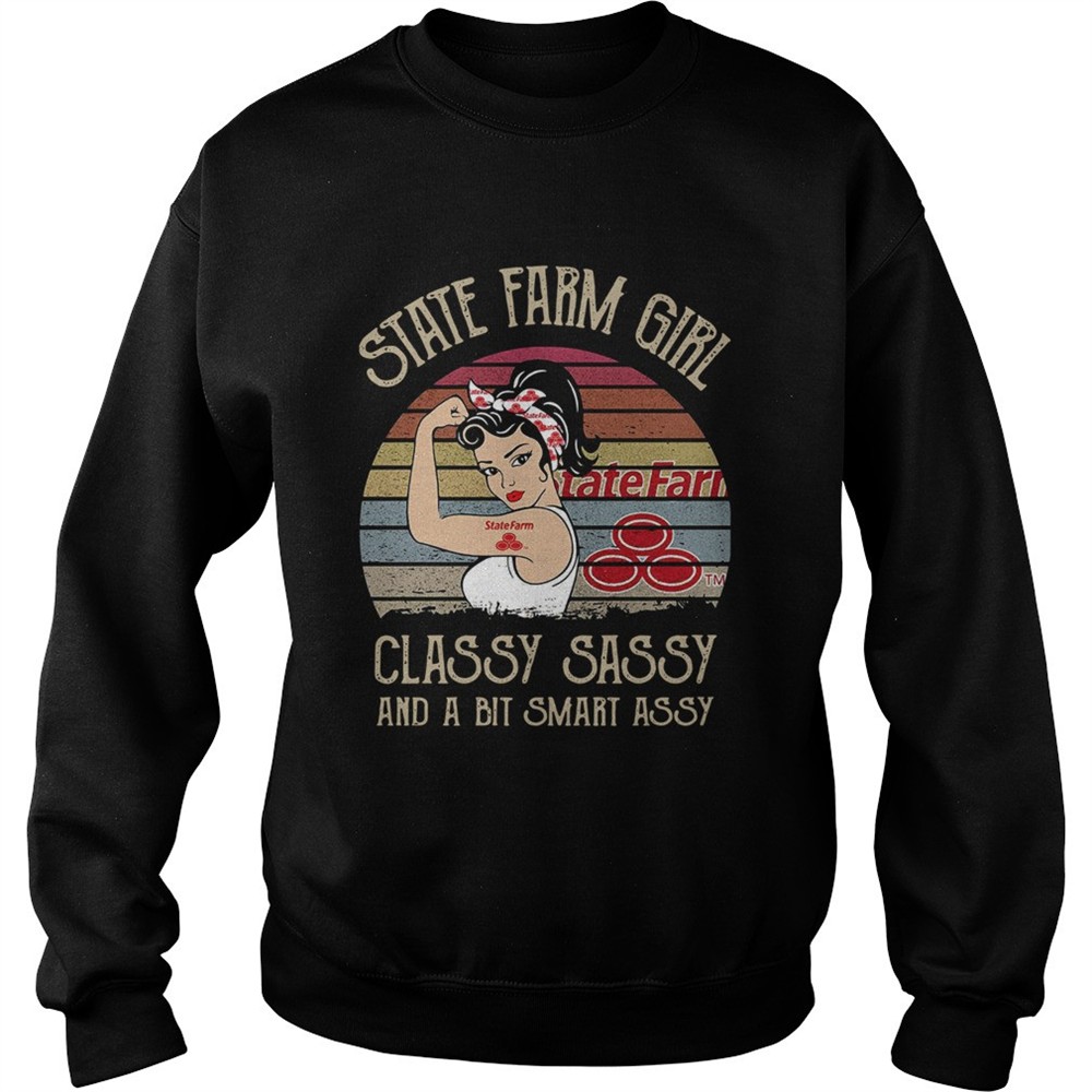 State Farm Girl Classy Sassy And A Bit Smart Assy Vintage shirt