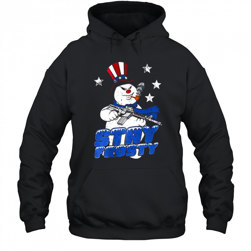 Stay Frosty snowman Christmas shirt
