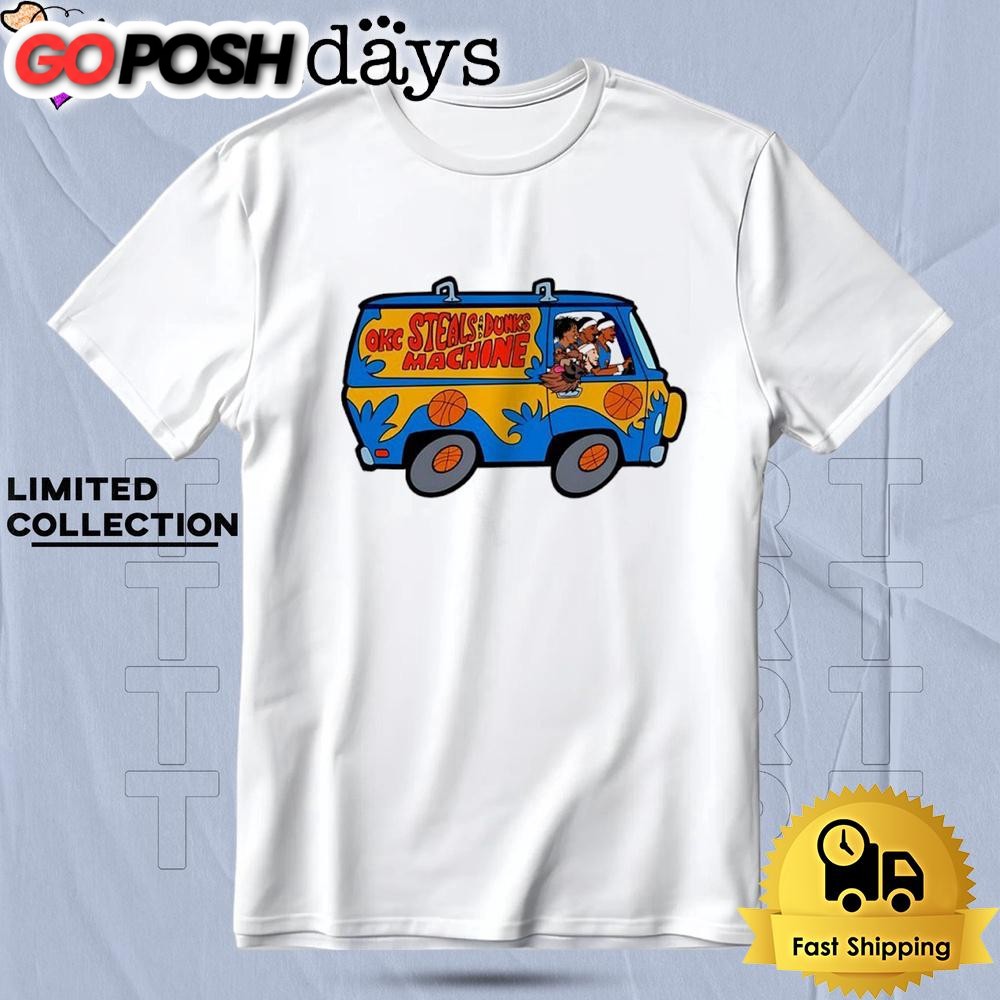 Steal-n-dunks Machine Drive Car T Shirt
