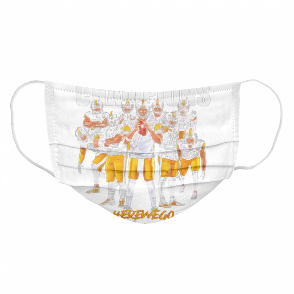 Steelers 2020 AFC North Division Champions here we go signatures shirt