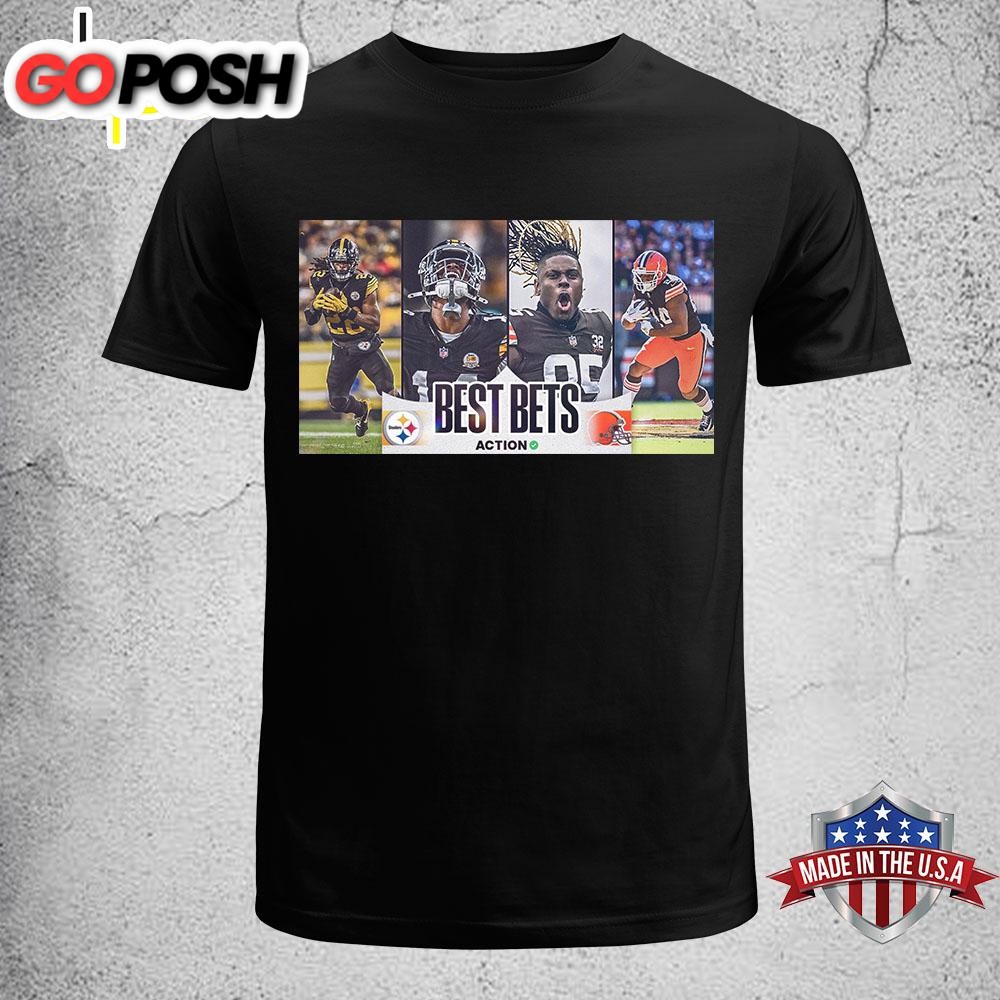 Steelers Vs. Browns Picks, Predictions, Props, Odds T-Shirt