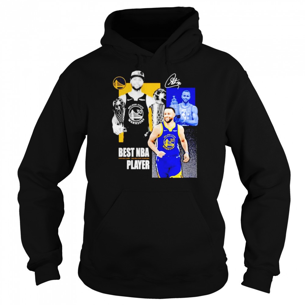 Stephen Curry best NBA player signature shirt