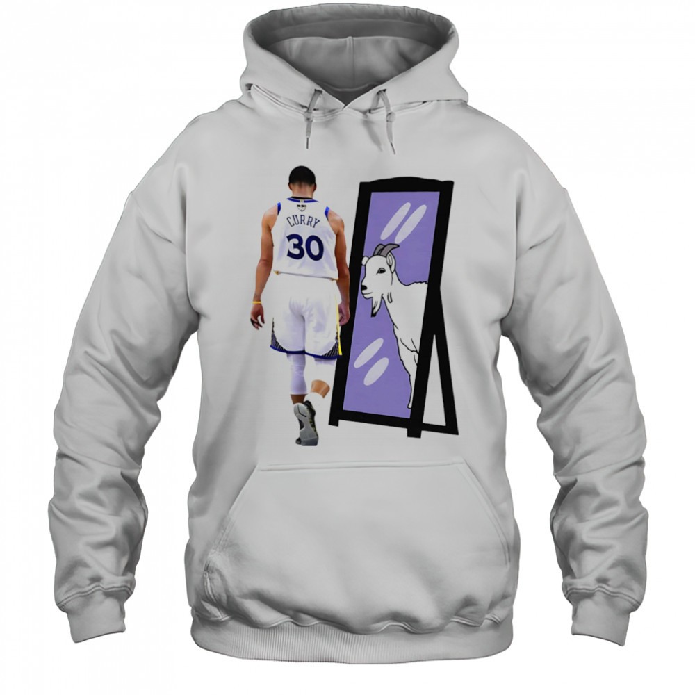 Stephen Curry Goat mirror shirt