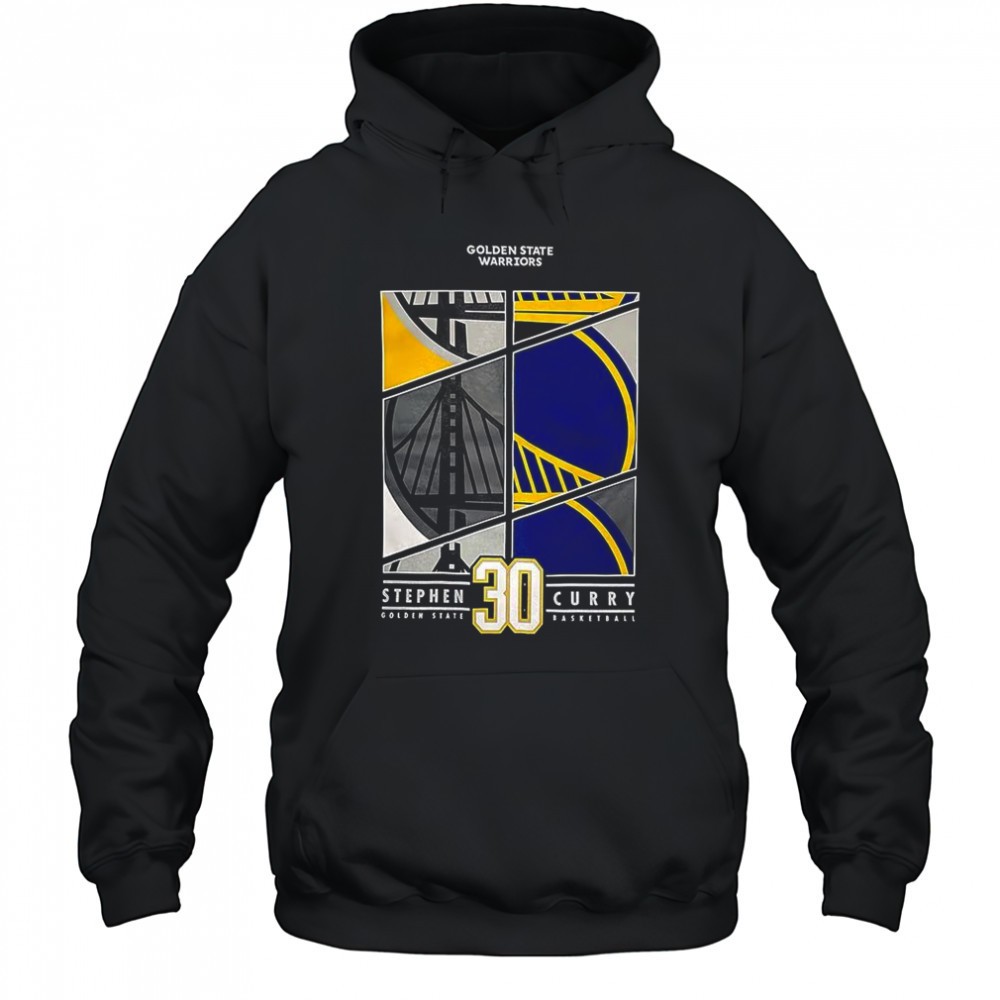 Stephen Curry Golden State Warriors number 30 collage logo shirt