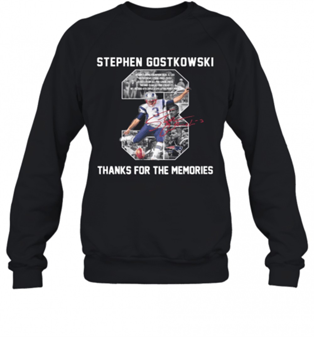 stephen-gostkowski-3-signature-thanks-for-the-memories-t-shirt-6y84udzd Stephen Gostkowski 3 Signature Thanks For The Memories T-Shirt