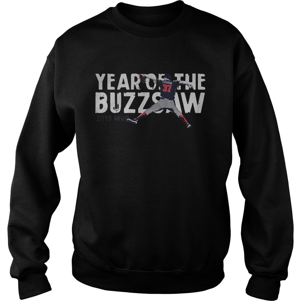 Stephen Strasburg Year Of The Buzz Saw 2019 MVP shirt