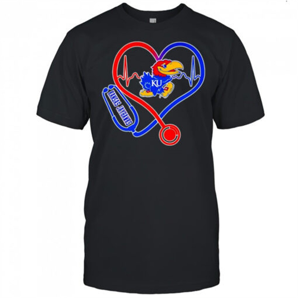 stethoscope-heart-kansas-jayhawks-shirt-93jsy9kb Stethoscope heart Kansas Jayhawks shirt