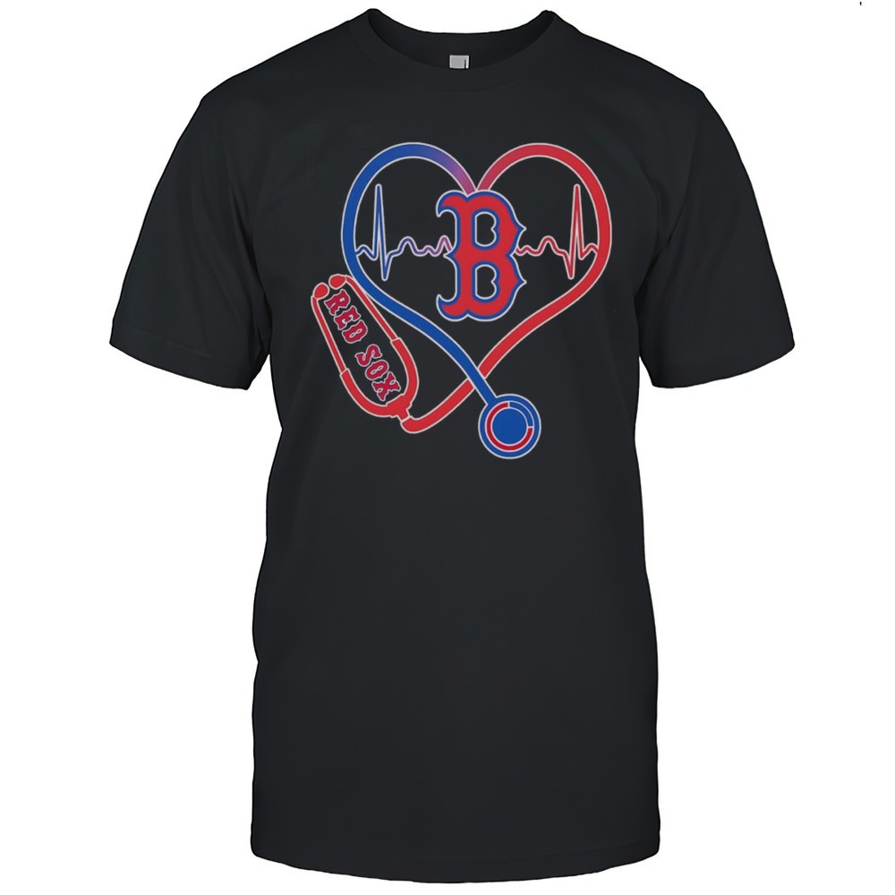 stethoscope-heartbeat-boston-red-sox-shirt-0yja54nu Stethoscope Heartbeat Boston Red Sox Shirt
