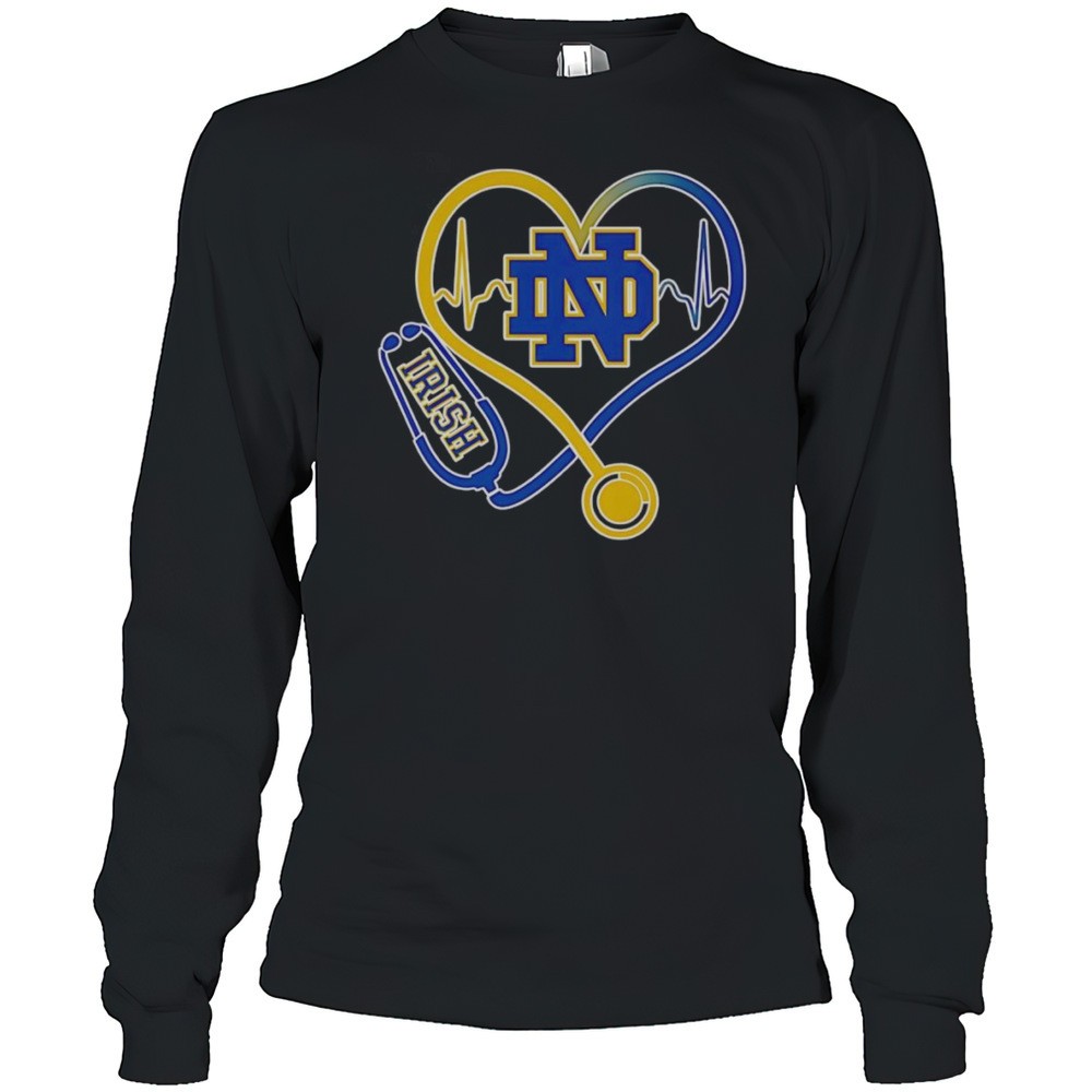stethoscope-heartbeat-notre-dame-fighting-irish-shirt-oaj22lh6 Stethoscope Heartbeat Notre Dame Fighting Irish Shirt