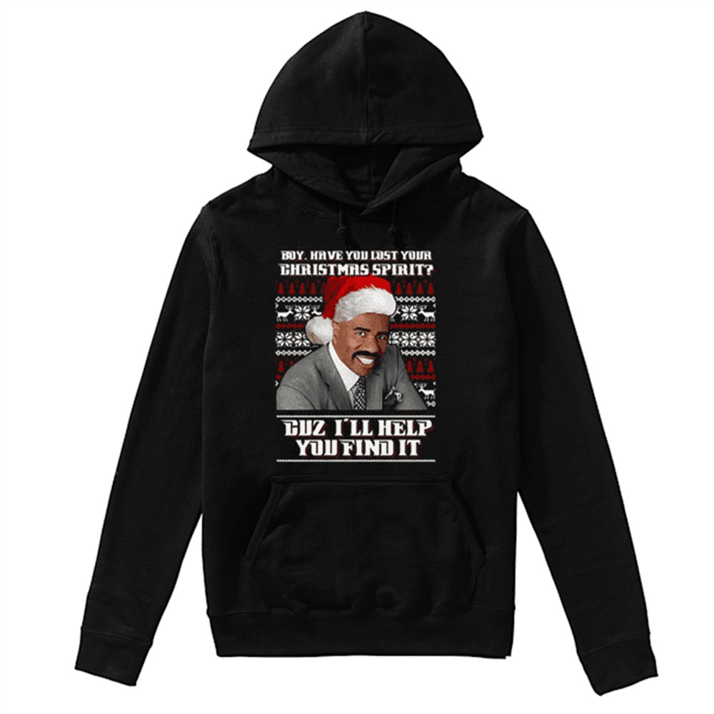 Steve Harvey Boy have you lost your Christmas spirit duz Ill help you find it shirt
