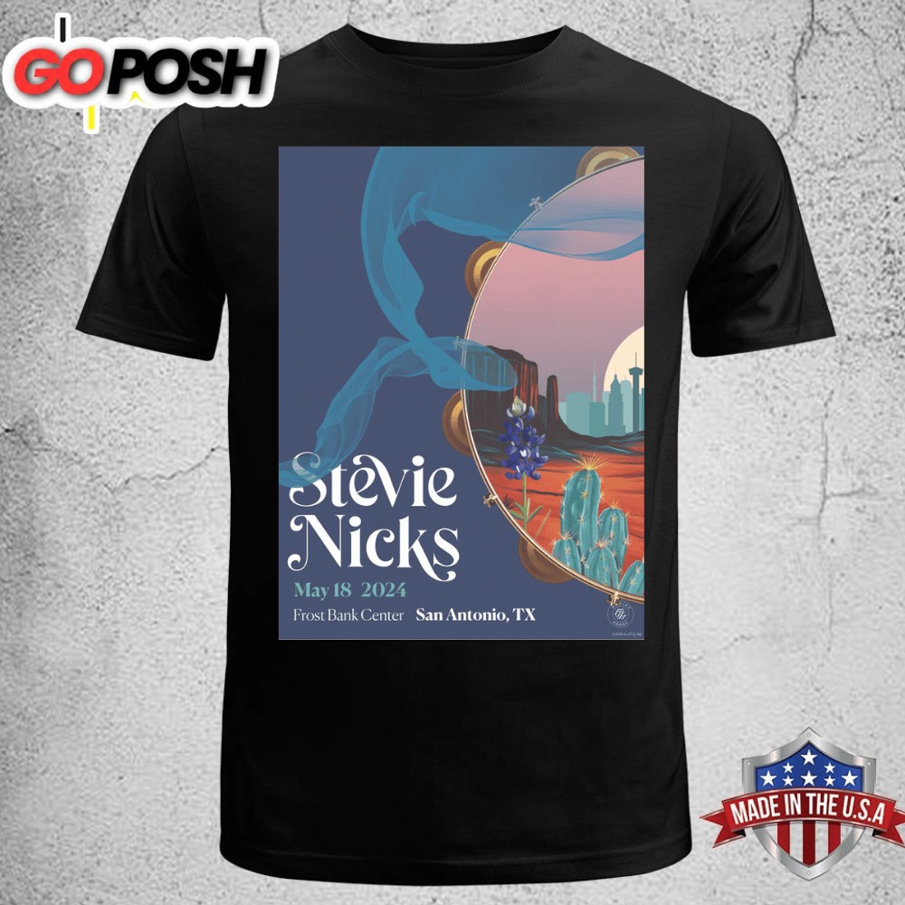 Stevie Nicks May 18, 2025 San Antonio Artist Proof T-shirt Unisex