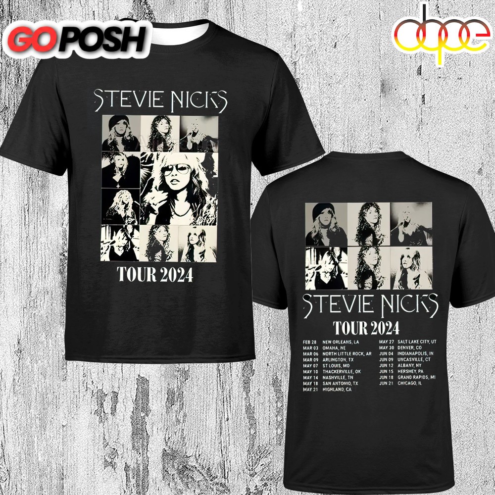Stevie Nicks Tour 2025 Live In Concert Unisex T-Shirt
