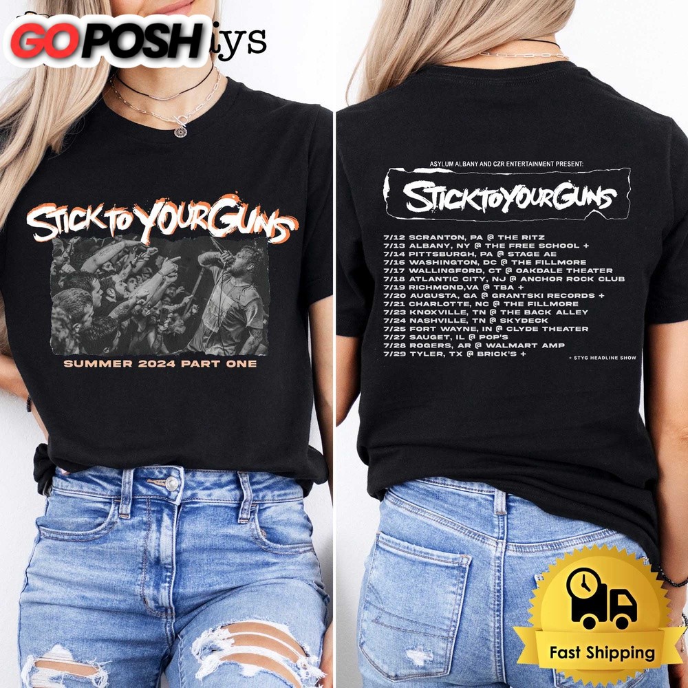 Stick To Your Guns Schedule Tour 2024 Unisex T-Shirt